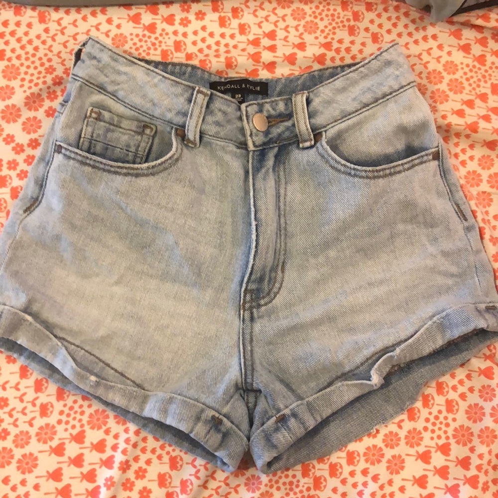 Kendal and Kylie denim shorts